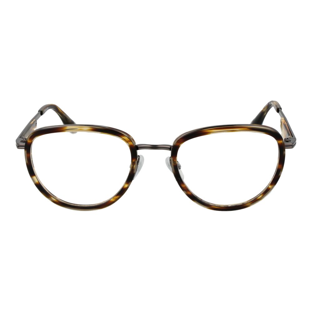 Trussardi Men’s Optical Glasses – Brown Full-Rim Frame