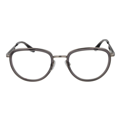 Trussardi Men’s Optical Glasses – Grey Full-Rim Frame, 52mm