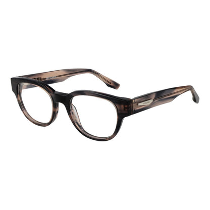 Trussardi Men’s Optical Glasses – Grey Full-Rim Frame, 49mm