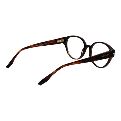 Trussardi Women’s Optical Glasses – Brown Full-Rim Frame