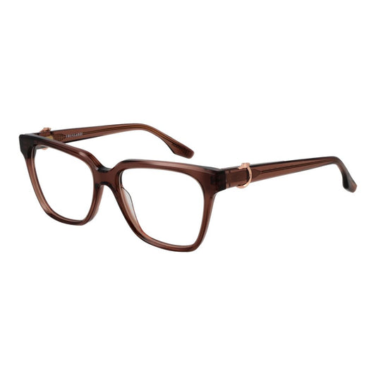 Trussardi Women's Optical Glasses – Brown Square Frame, 51mm