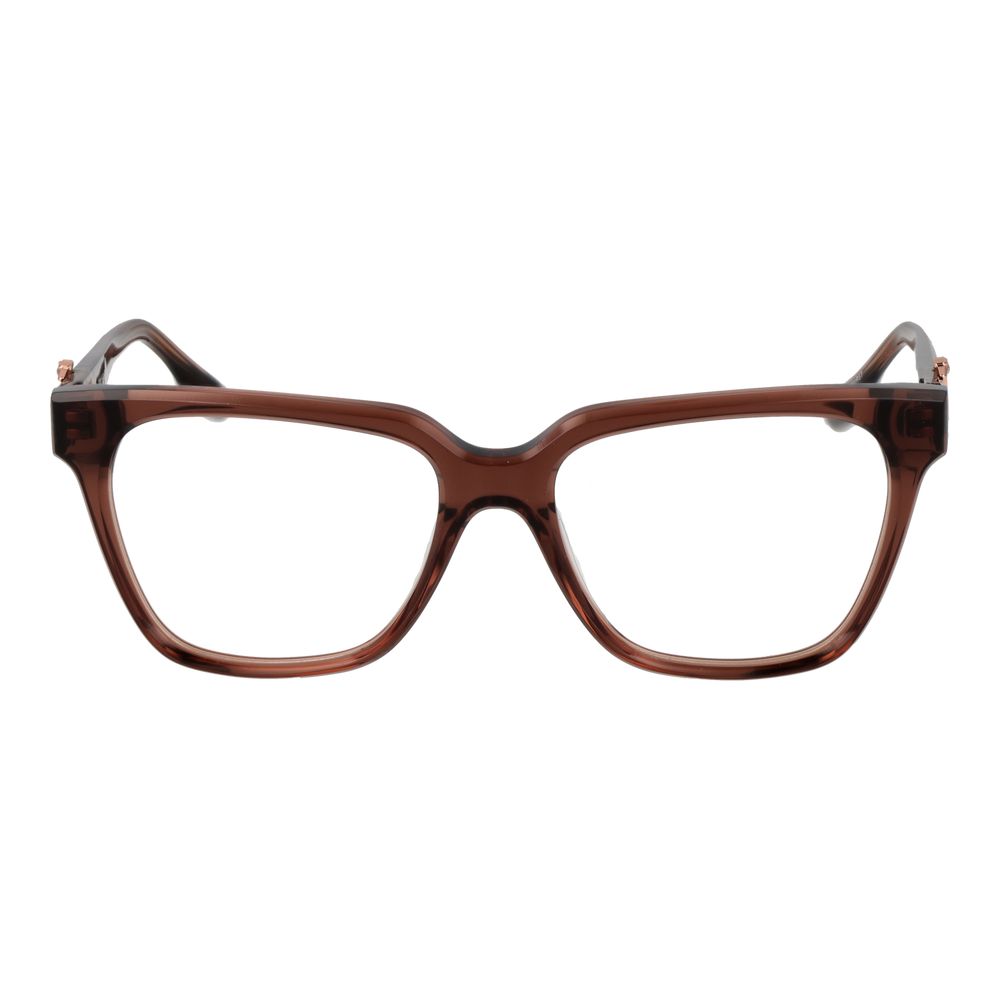 Trussardi Women's Optical Glasses – Brown Square Frame, 51mm