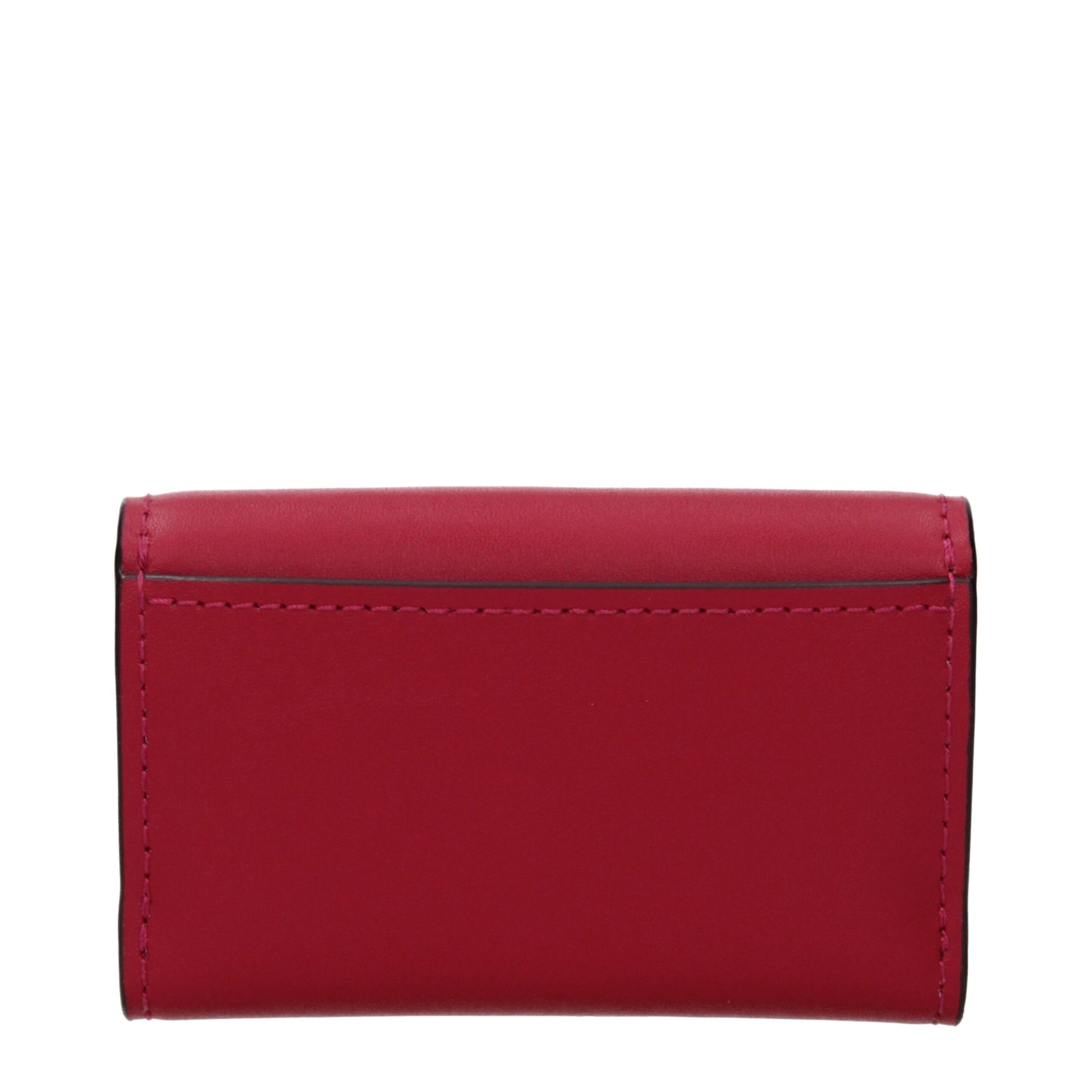 Michael Kors Red Leather Wallet - Chic Coin Purse for Everyday Elegance