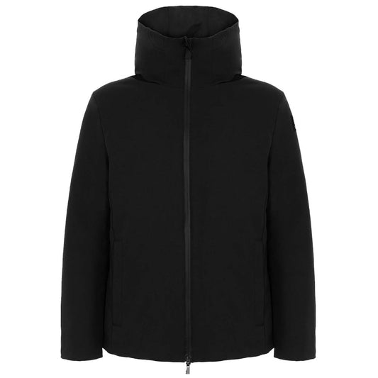 SUNS Black Polyester Jacket