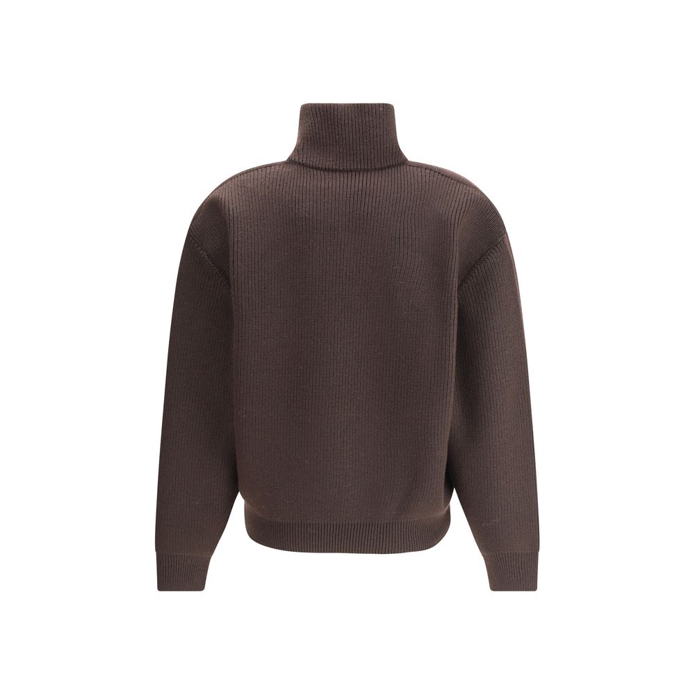 Saint Laurent Chunky Wool Knit Pullover