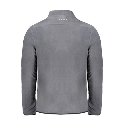 Norway 1963 Gray Polyester Sweatshirt with Zip Pockets