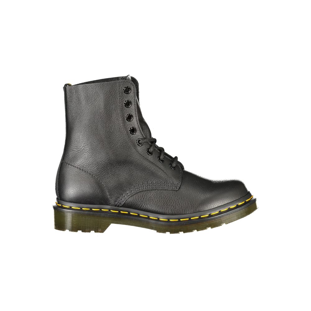 Dr. Martens Black Polyester 1460 Pascal Virginia Lace-Up Ankle Boot