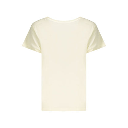 Freddy White Cotton T-Shirt – Effortless Style Meets Comfort
