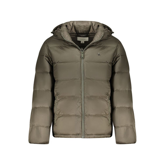 Calvin Klein Brown Polyamide Jacket