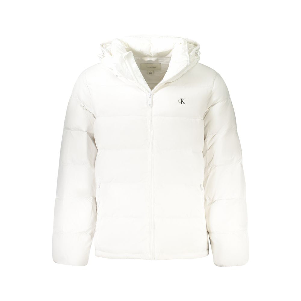 Calvin Klein White Polyamide Jacket