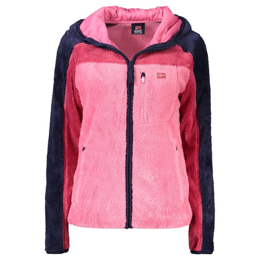 Norway 1963 Pink Polyester Jacket with Hood