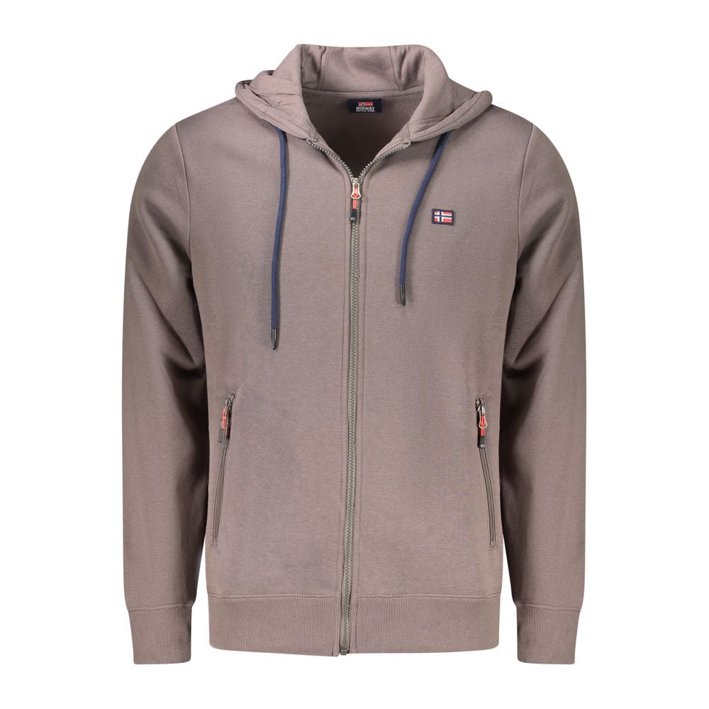 Norway 1963 Brown Cotton Sweatshirt