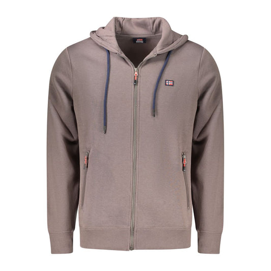 Norway 1963 Brown Cotton Sweatshirt