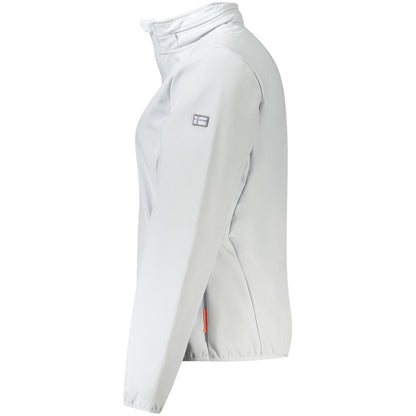 Norway 1963 Gray Soft Shell Jacket with Removable Hood