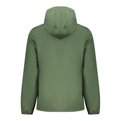 Norway 1963 Green Polyester Soft Shell Jacket with Hood
