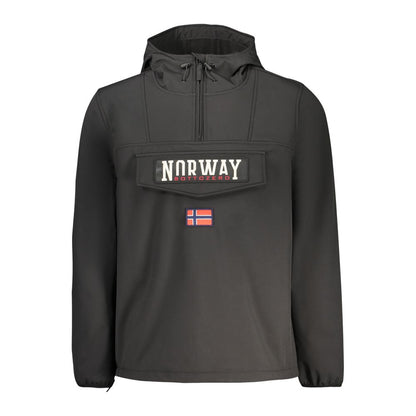 Norway 1963 Black Polyester Jacket with Hood