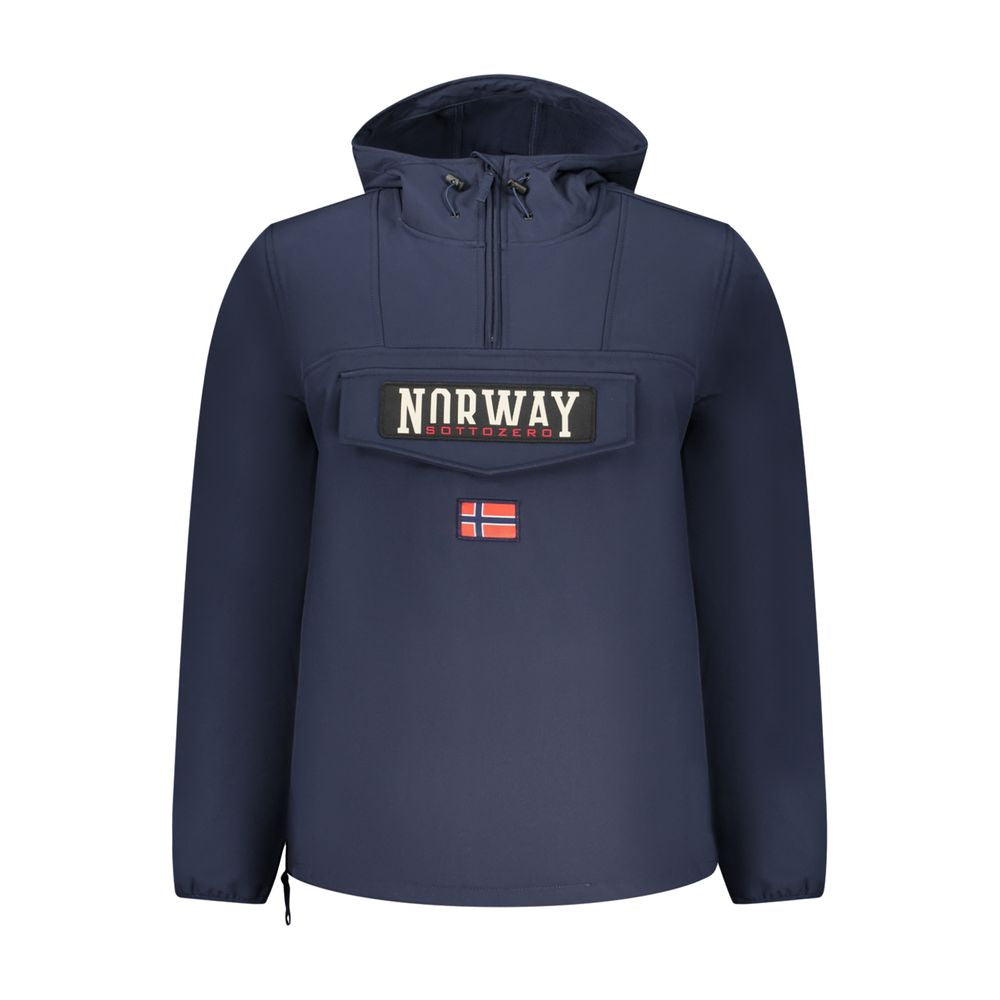 Norway 1963 Blue Polyester Jacket with Hood