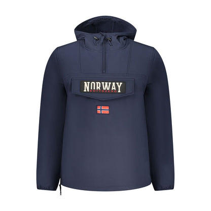 Norway 1963 Blue Polyester Jacket with Hood