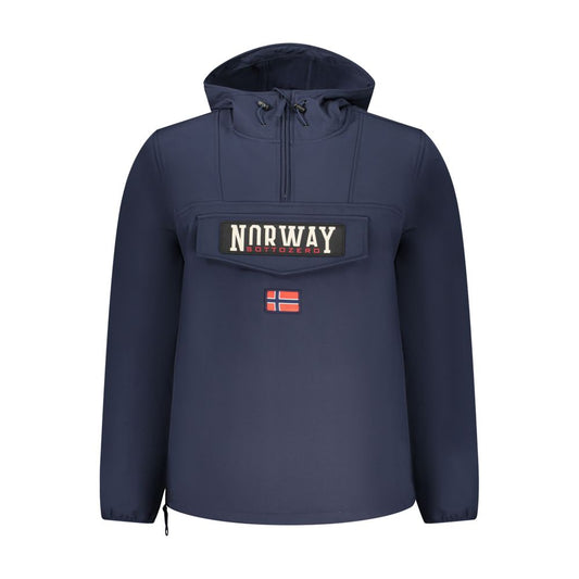 Norway 1963 Blue Polyester Jacket with Hood