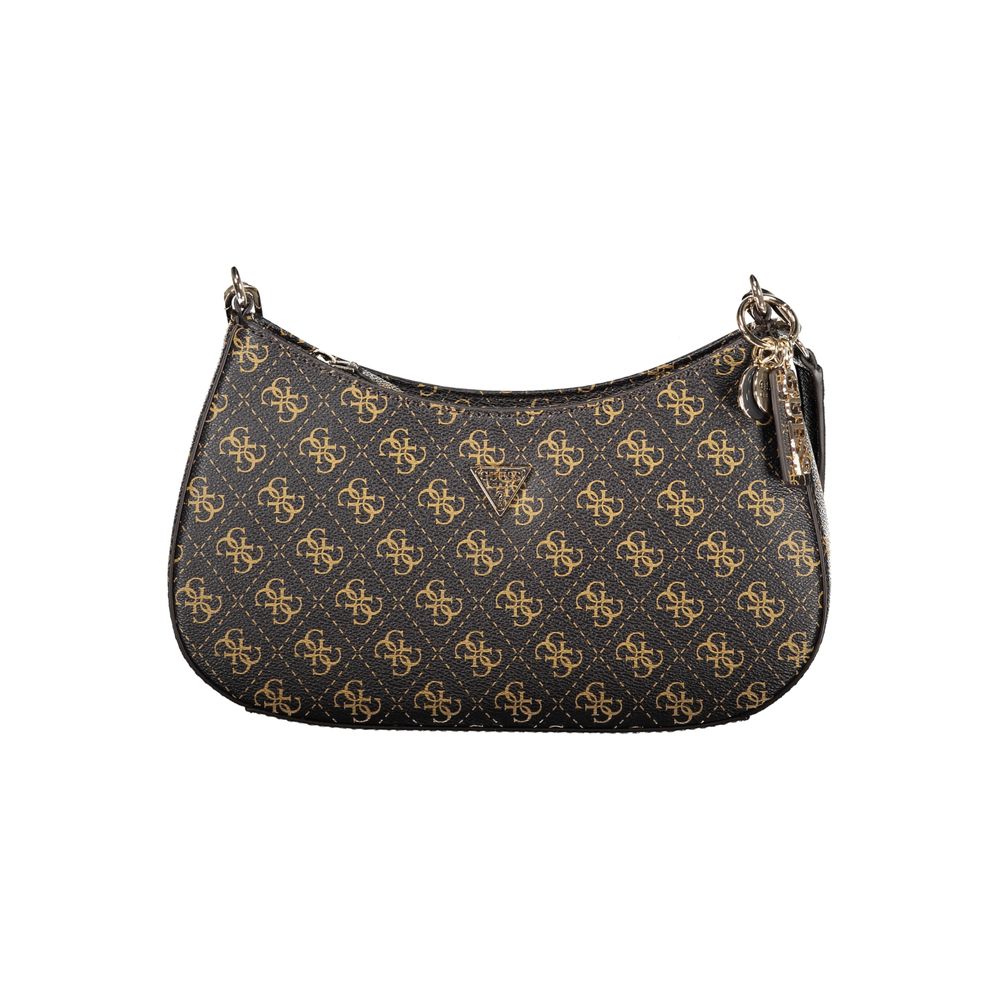 Guess Jeans Brown Noelle II Bag – Faux Leather, Versatile Design