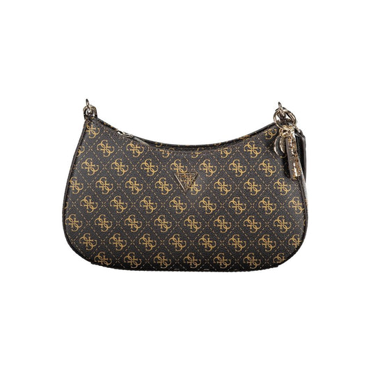 Guess Jeans Brown Noelle II Bag – Faux Leather, Versatile Design