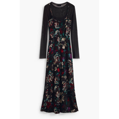 Desigual Black Polyester Dress - Cassidy