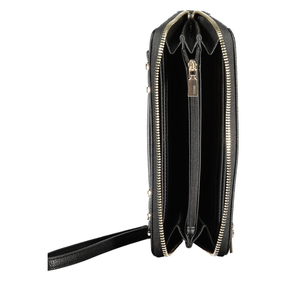 Guess Jeans Black Polyethylene Wallet - GREGORIA SLG