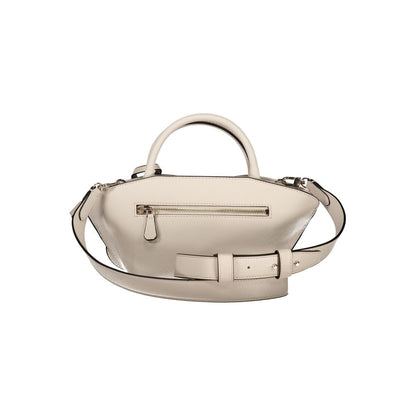 Guess Jeans Beige Bolena Mini Bag – Faux Leather, Stylish Compact Design