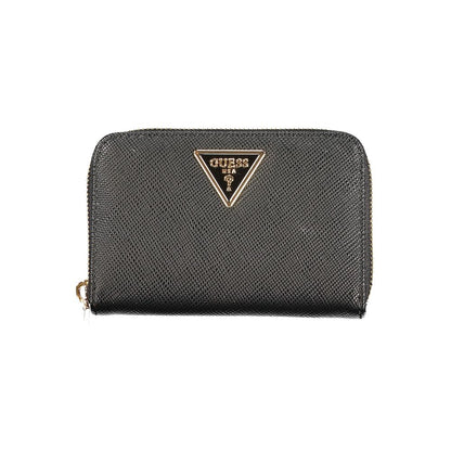 Guess Jeans Black Polyethylene Wallet - Laurel II SLG