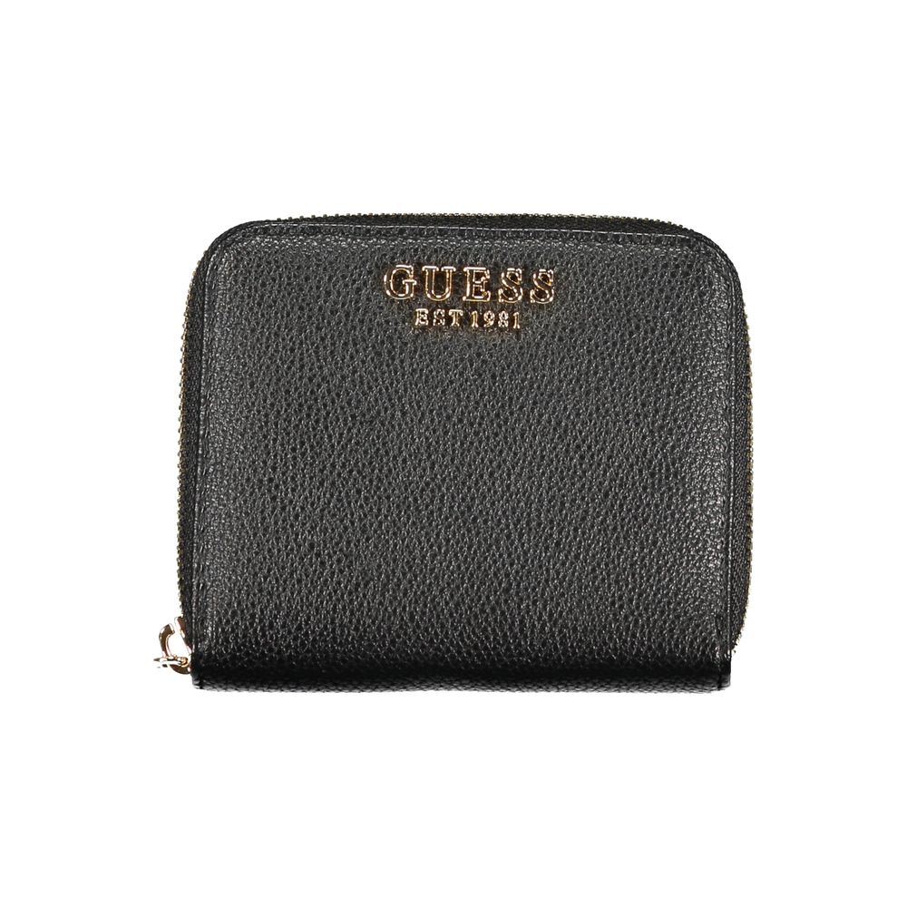 Guess Jeans Black Polyethylene Wallet - GREGORIA SLG WALLET