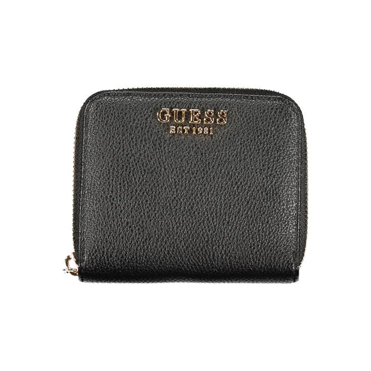 Guess Jeans Black Polyethylene Wallet - GREGORIA SLG WALLET