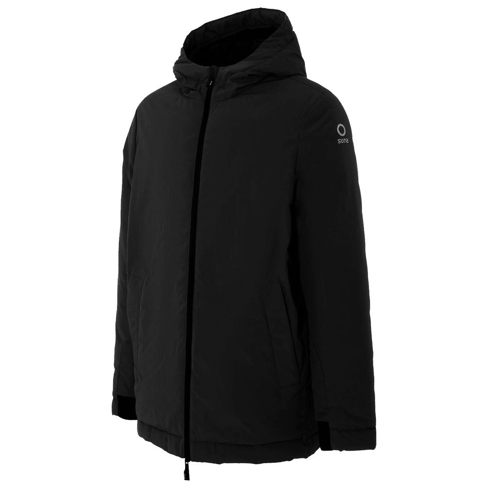 Suns Black Polyester Jacket
