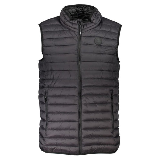 Gianmarco Venturi Black Polyamide Sleeveless Padded Gilet Jacket