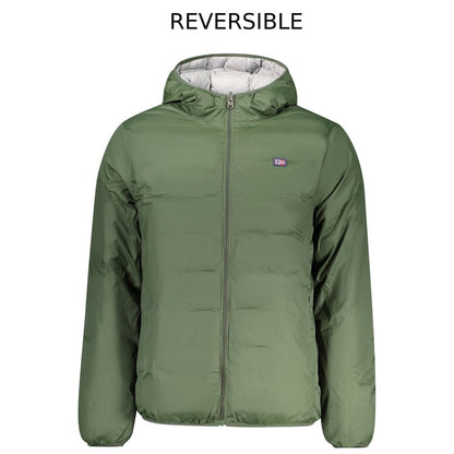 Norway 1963 Green Polyester Men's Reversible Jacket
