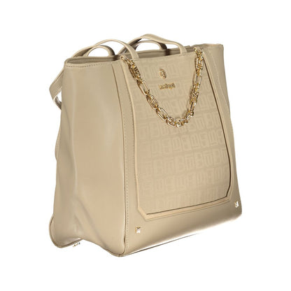 Laura Biagiotti Beige PVC Women Handbag