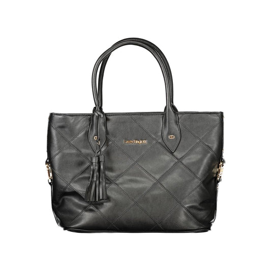 Laura Biagiotti Black PVC JALENE BAG for Women