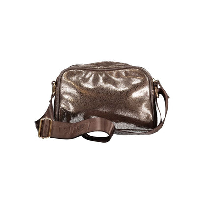 Laura Biagiotti Bronze Polyester Women Handbag - Tapiro Bag