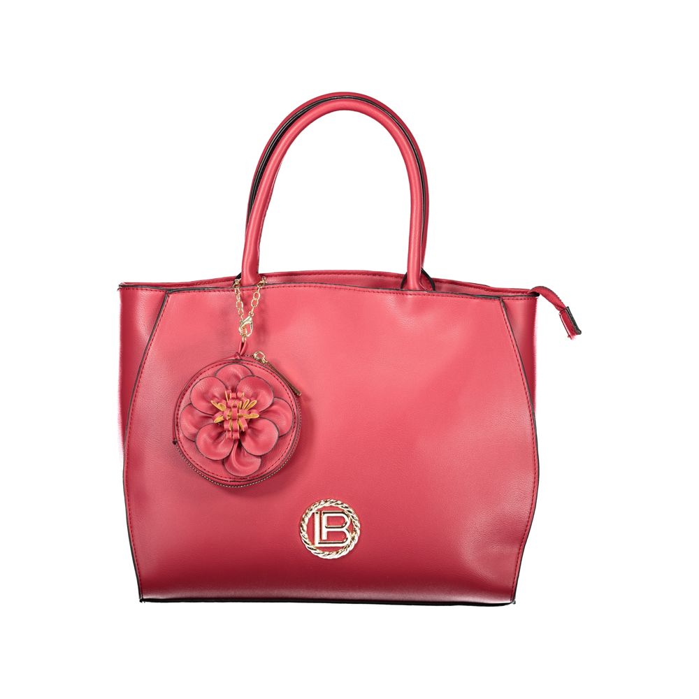 Laura Biagiotti Red PVC Women Handbag - Dausette Bag