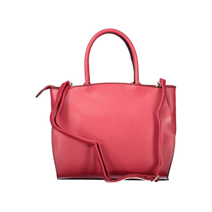 Laura Biagiotti Red PVC Women Handbag - Dausette Bag