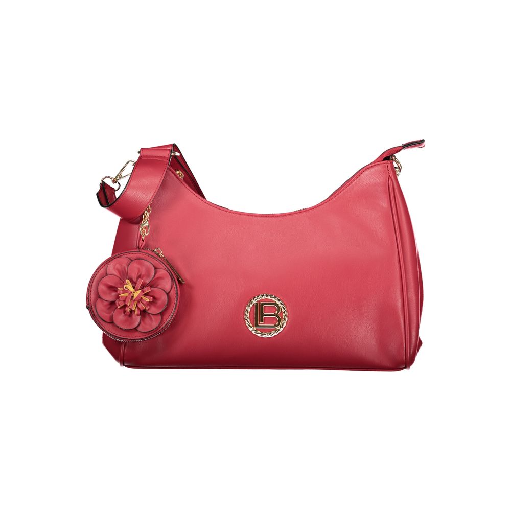 Laura Biagiotti Red PVC Handbag - Dausette Bag