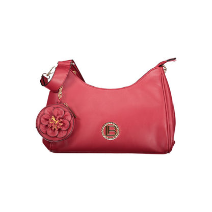 Laura Biagiotti Red PVC Handbag - Dausette Bag