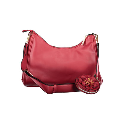 Laura Biagiotti Red PVC Handbag - Dausette Bag