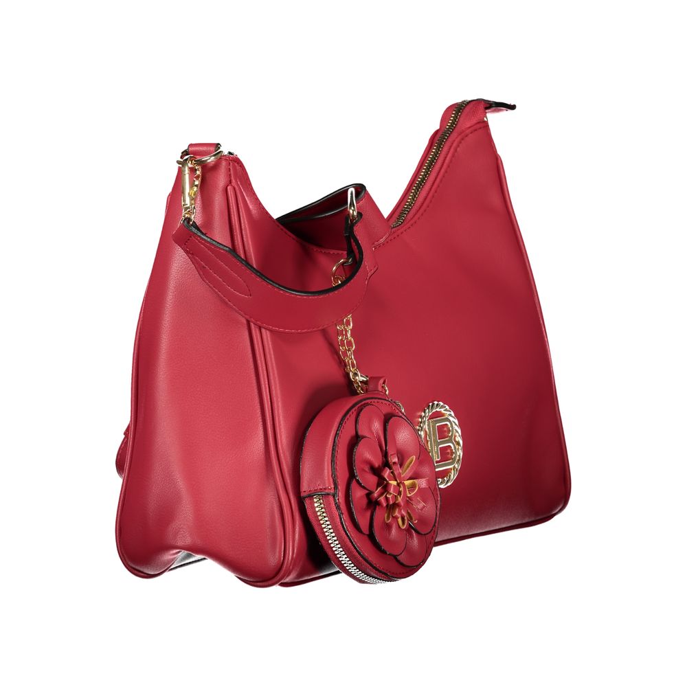Laura Biagiotti Red PVC Handbag - Dausette Bag