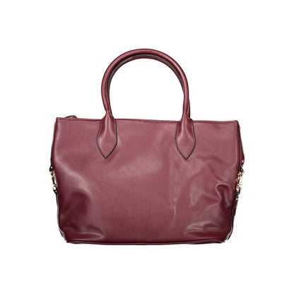 Laura Biagiotti Red PVC Women Handbag - JALENE BAG