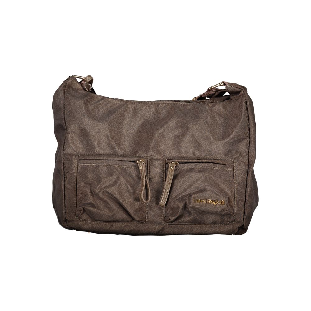 Laura Biagiotti Brown Polyester Women Handbag - Lorde Bag