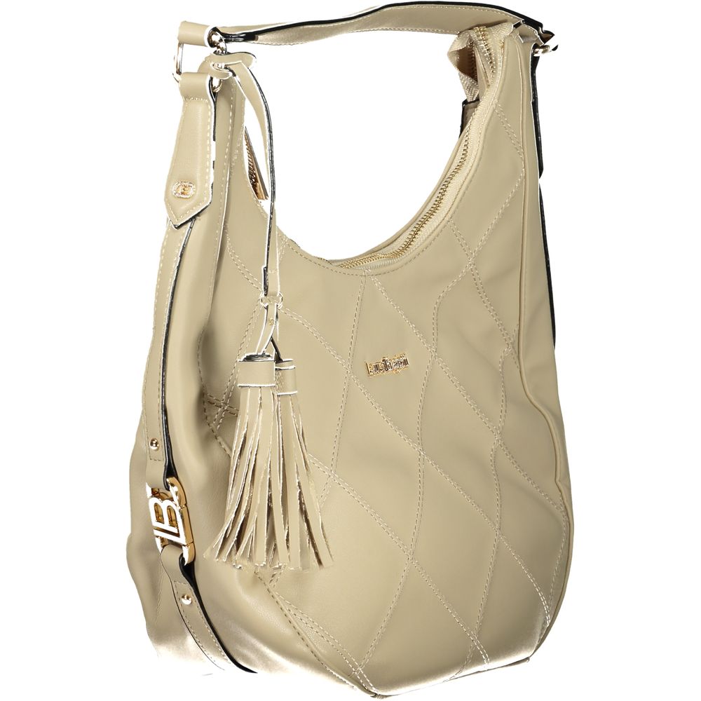 Laura Biagiotti Jalene Beige PVC Women Handbag