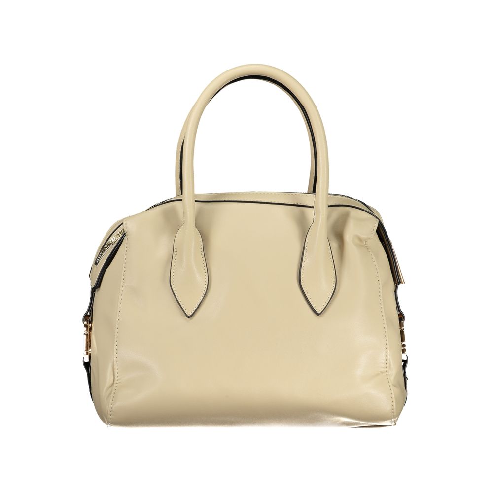 Laura Biagiotti Beige PVC Women Handbag - JALENE Bag