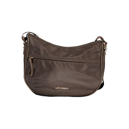 Laura Biagiotti Brown Polyester Women Handbag - Lorde Bag