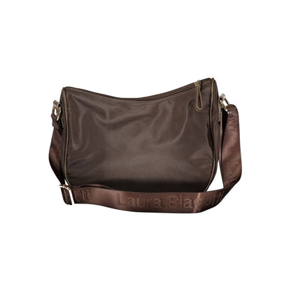 Laura Biagiotti Brown Polyester Women Handbag - Lorde Bag