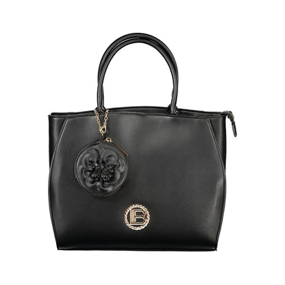 Laura Biagiotti Black PVC Handbag